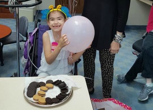 Little Smiles surprises 8 year old with birthday party